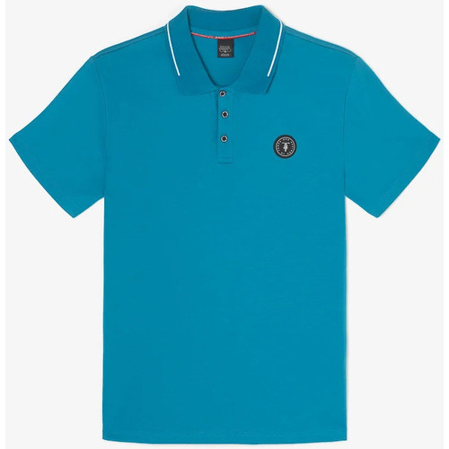 Textil Homem T-shirts e Pólos MICHAEL Michael Kors Pólo ARON Azul