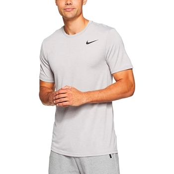 Textil Homem T-Shirt mangas curtas Nike 832835 Cinza