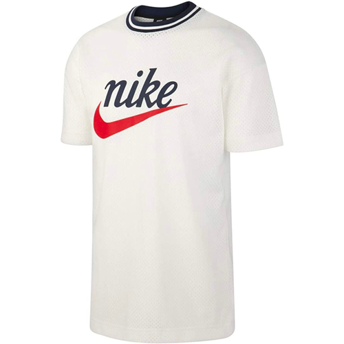 Textil Homem T-Shirt mangas curtas Nike BV2931 Branco