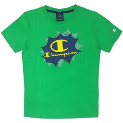 Textil Rapaz T-Shirt mangas curtas Champion 305209 Verde