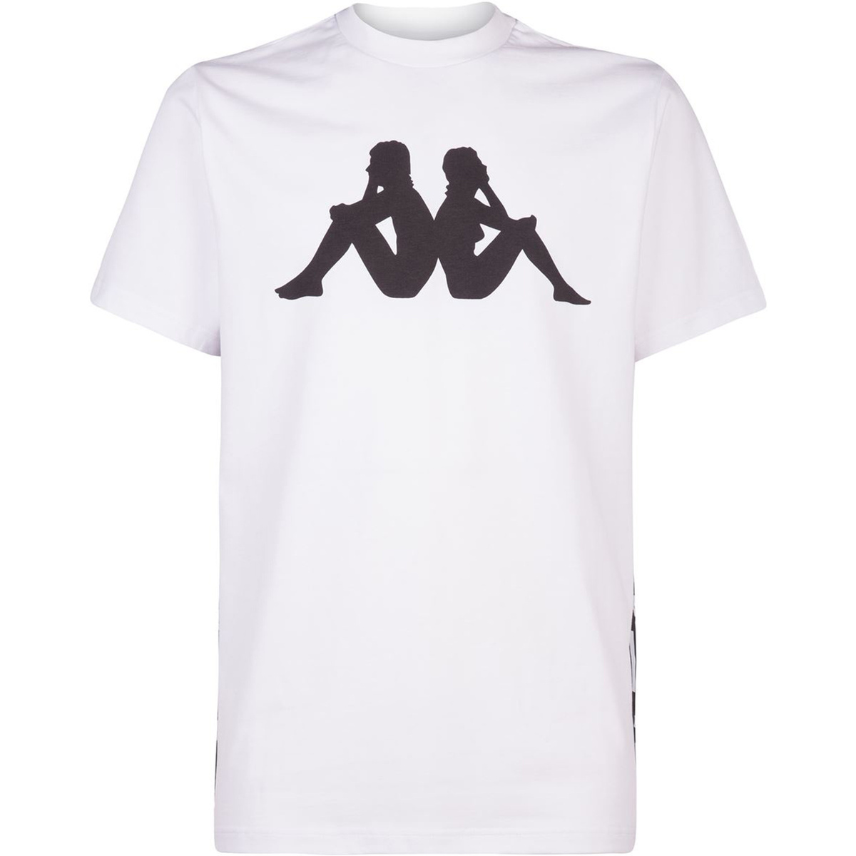 Textil Homem T-Shirt mangas curtas Kappa 304VSL0 Branco