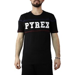 Textil Homem T-Shirt mangas curtas Pyrex 40798 Preto