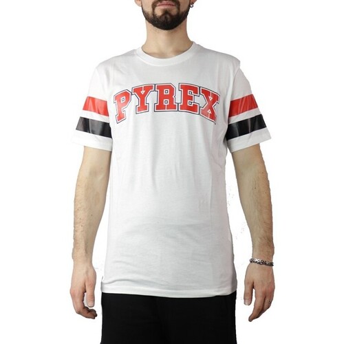 Textil Homem T-Shirt mangas curtas Pyrex 40737 Branco