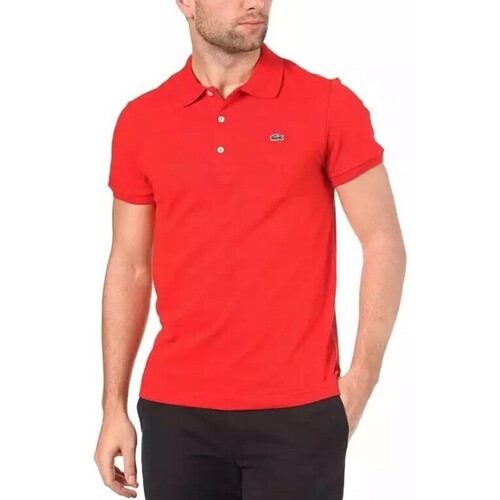 Textil Homem Camiseta Lacoste Bolso Grafite Lacoste PH1211 Vermelho