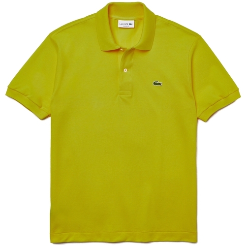 Textil Homem Mango Denim Pocket Shirt Lacoste L1212 Bege