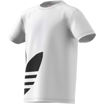 Textil Rapaz T-Shirt mangas curtas adidas Originals FM5680 Branco