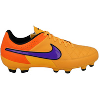 Sapatos Rapaz Chuteiras football Nike 630861 Laranja