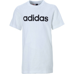Textil Rapaz T-Shirt mangas curtas adidas Originals BK3475 Branco