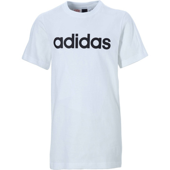 Textil Rapaz T-Shirt mangas curtas adidas Originals BK3475 Branco
