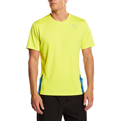 Textil Homem Vans Pocket V T-shirt in koraalrood Puma 512689 Amarelo