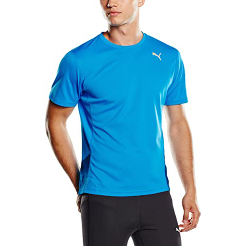 Textil Homem Vans Pocket V T-shirt in koraalrood Puma 512689 Azul