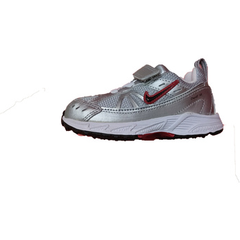 Sapatos Rapaz Sapatilhas de corrida Nike 318836 Prata