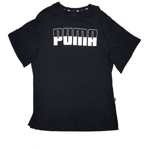 Textil Mulher T-Shirt mangas curtas Puma 855056 Preto