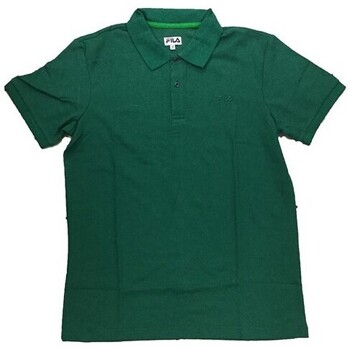 Textil Homem Fila eng boldface jacquard logo T-shirt in khaki Fila eng FLM151040 Verde