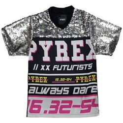 Textil Mulher T-Shirt mangas curtas Pyrex 41061 Preto