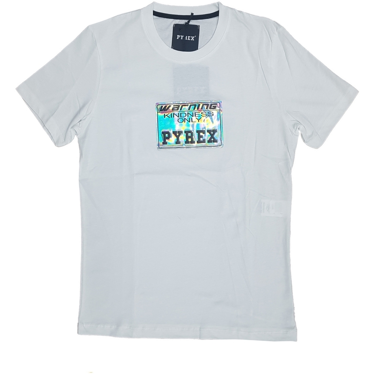 Textil Homem T-Shirt mangas curtas Pyrex 40974 Branco