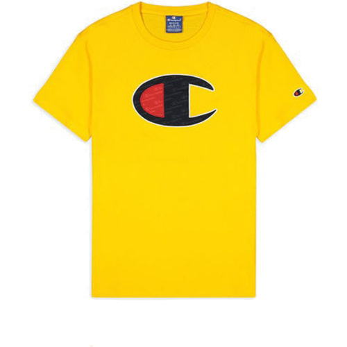 Textil Homem T-Shirt mangas curtas Champion 214405 Amarelo