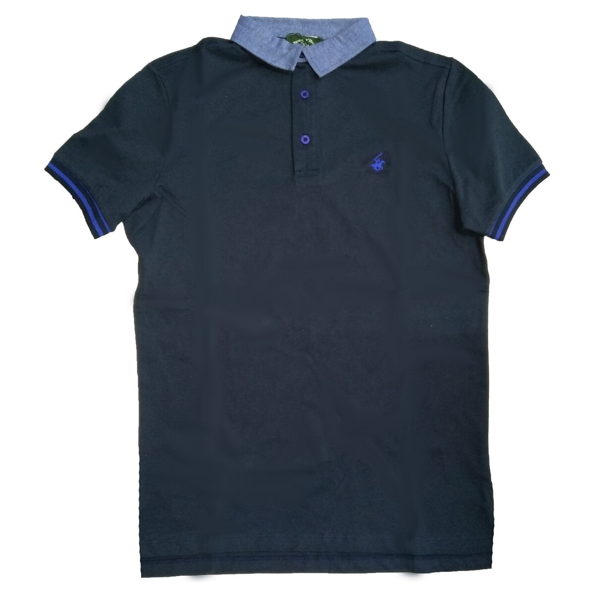Textil Homem Softee Advance Koszulka Polo branco Z Krótkim Rękawem BHPC6247 Azul