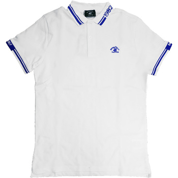 Textil Homem Blue women polo-shirts 40 usb T Shirts Beverly Hills Polo buksedragt Club BHPC6212 Branco