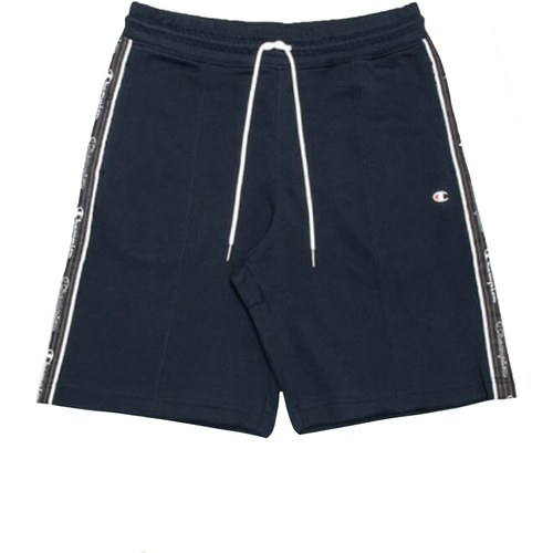 Textil Homem Shorts / Bermudas Champion 214227 Azul
