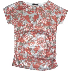 Floral Paisley T-shirt With Logo