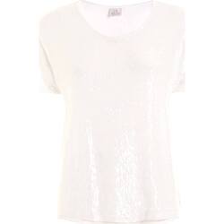 Textil Mulher T-Shirt mangas curtas Deha B52650 Branco