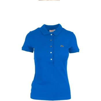 Textil Mulher T-shirt mangas compridas Lacoste PF169E Azul
