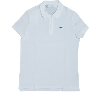 Textil Mulher T-shirt mangas compridas Lacoste PF6958 Branco