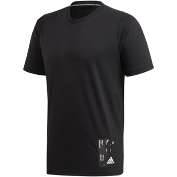 Textil Homem Mamalicious Weißes T-Shirt mit Schößchensaum adidas Originals FL3622 Preto