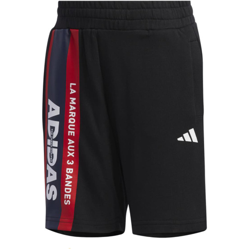 Textil Rapaz Shorts / Bermudas black adidas Originals FM9802 Preto