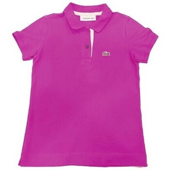 Textil Rapariga Sportswear Men s Allover Print T-Shirt Lacoste PJ2231 Rosa