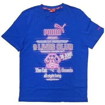 Textil Homem T-Shirt mangas curtas Puma 812245 Azul