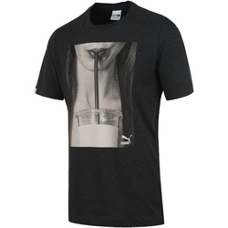 Textil Homem T-Shirt mangas curtas Puma 569135 Cinza