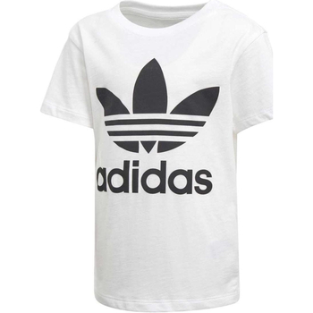 Textil Rapaz T-Shirt mangas curtas adidas Originals D98852 Branco