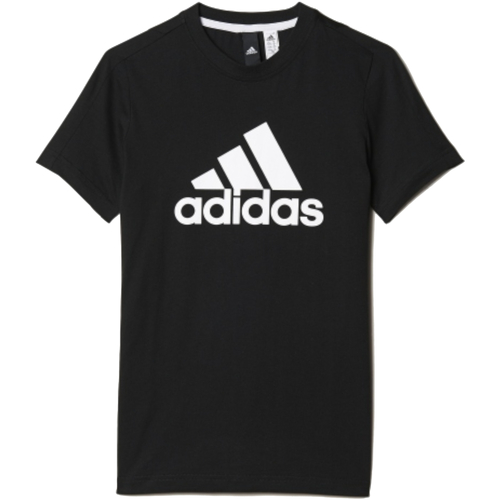 Textil Rapaz T-Shirt mangas curtas adidas Originals BK3496 Preto