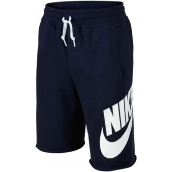 Textil Rapaz Shorts / Bermudas Nike Palmer 728206 Azul
