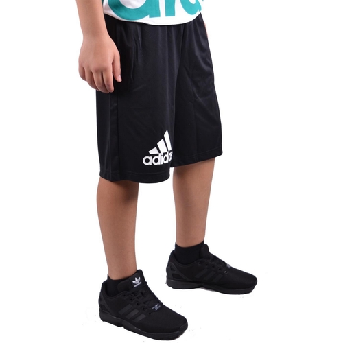 Textil Rapaz Shorts / Bermudas adidas Originals BK0744 Preto