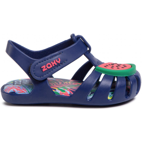 Sapatos Rapaz Sandálias Zaxy 82863 Azul