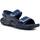 Sapatos Homem Sandálias Rider 82816 Azul