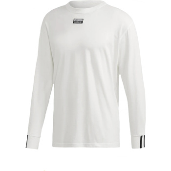 Textil Homem T-shirt mangas compridas adidas Originals FM2260 Branco