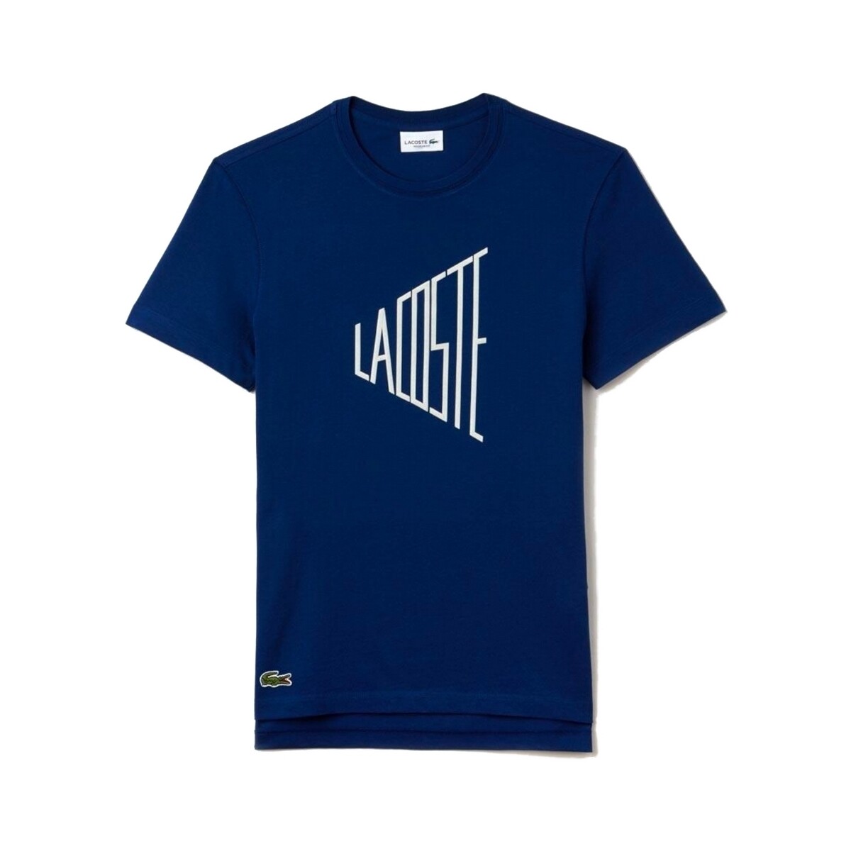 Textil Homem T-Shirt mangas curtas Lacoste TH3209 Azul