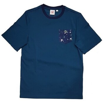 Textil Homem T-Shirt adidas mangas curtas Lacoste TH5159 Verde