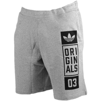Textil Homem Shorts / Bermudas adidas Originals AJ7632 Cinza