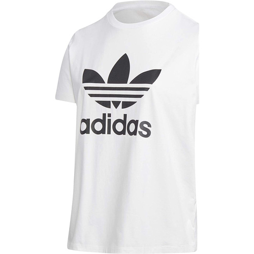 Textil Mulher T-Shirt mangas curtas logo adidas Originals GD2315 Branco