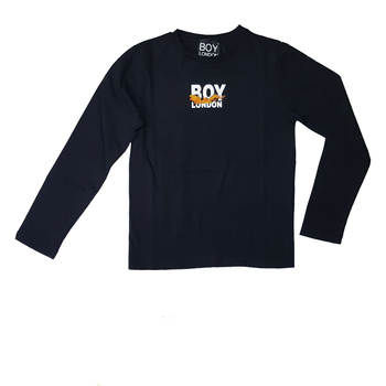Textil Rapaz T-shirt mangas compridas Boy London TSBL0311J Preto