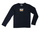 Textil Rapaz logo-print sweatshirt Blue TSBL0311J Preto
