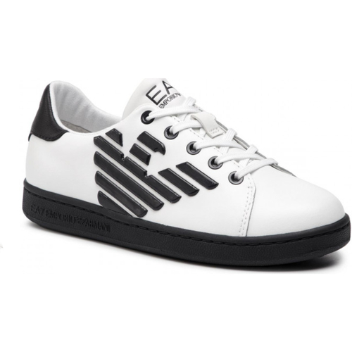 Sapatos Rapaz Sapatilhas Emporio Armani EA7 XSX006-XCC53 Branco