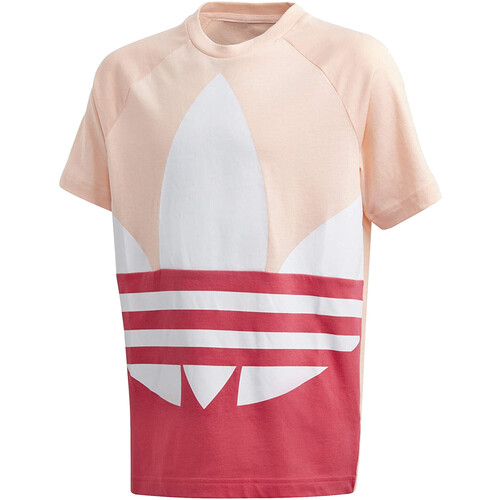 Textil Rapariga T-Shirt mangas curtas images adidas Originals GD2685 Rosa