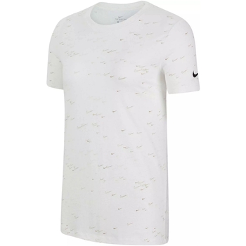 Textil Mulher T-Shirt mangas curtas Nike CV9156 Branco