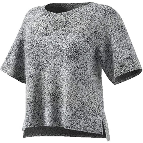Textil Mulher T-Shirt mangas curtas adidas Originals CG1685 Cinza